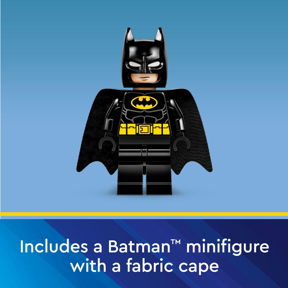 LEGO DC Batman Mech Armor with articulation for expandable play with other sets.