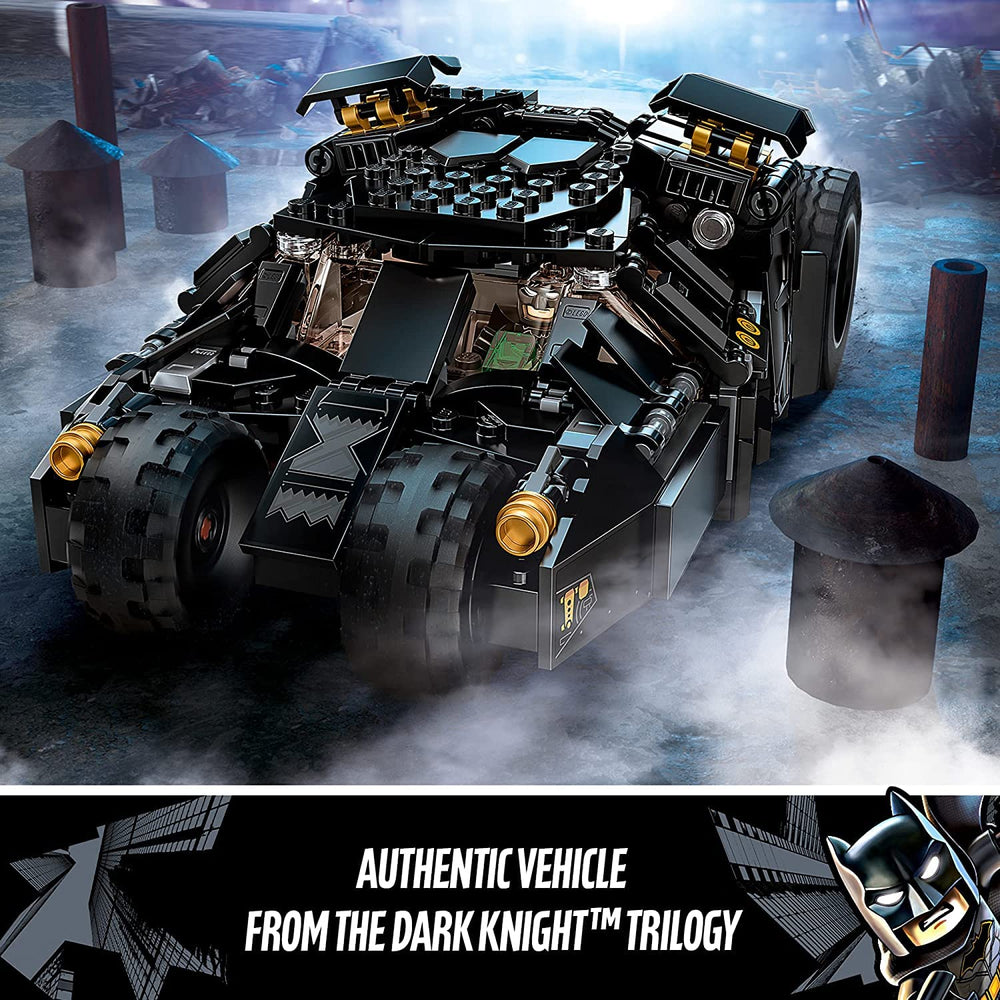 LEGO DC Batman Scarecrow minifigure included for iconic villain encounters