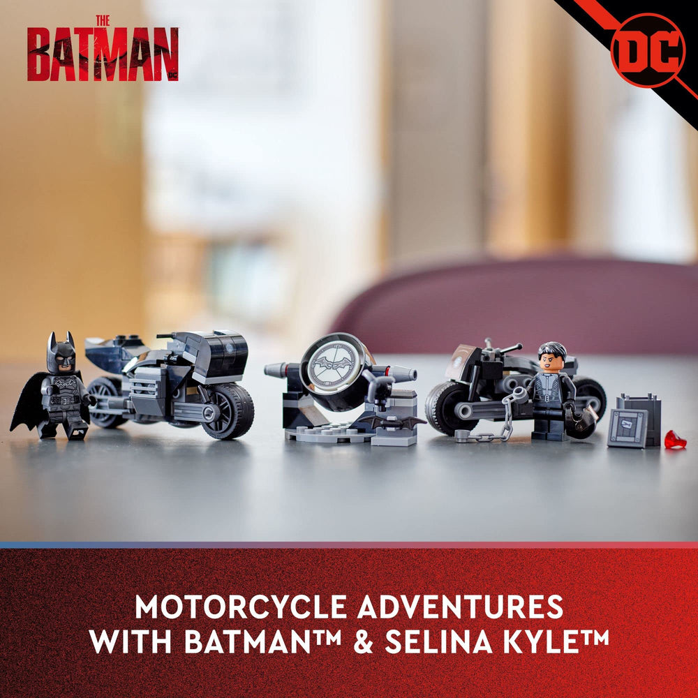 LEGO DC Batman Selina Kyle minifigure enhances storytelling during adventures
