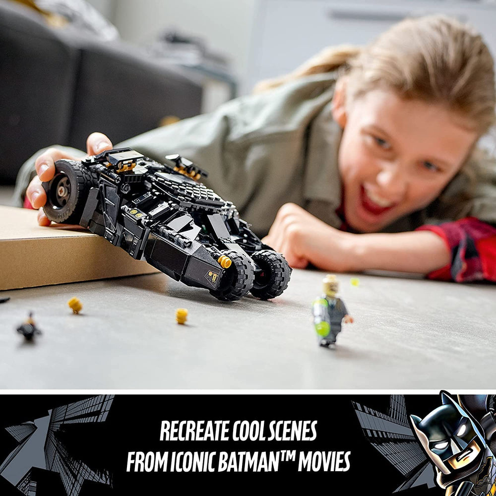 LEGO DC Batman Batmobile Tumbler front stud shooters for dynamic battles