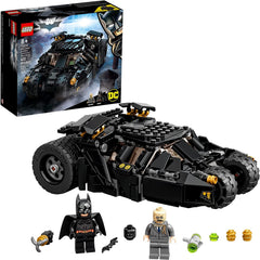 LEGO DC Batman Batmobile Tumbler front view showcasing armored design for action play