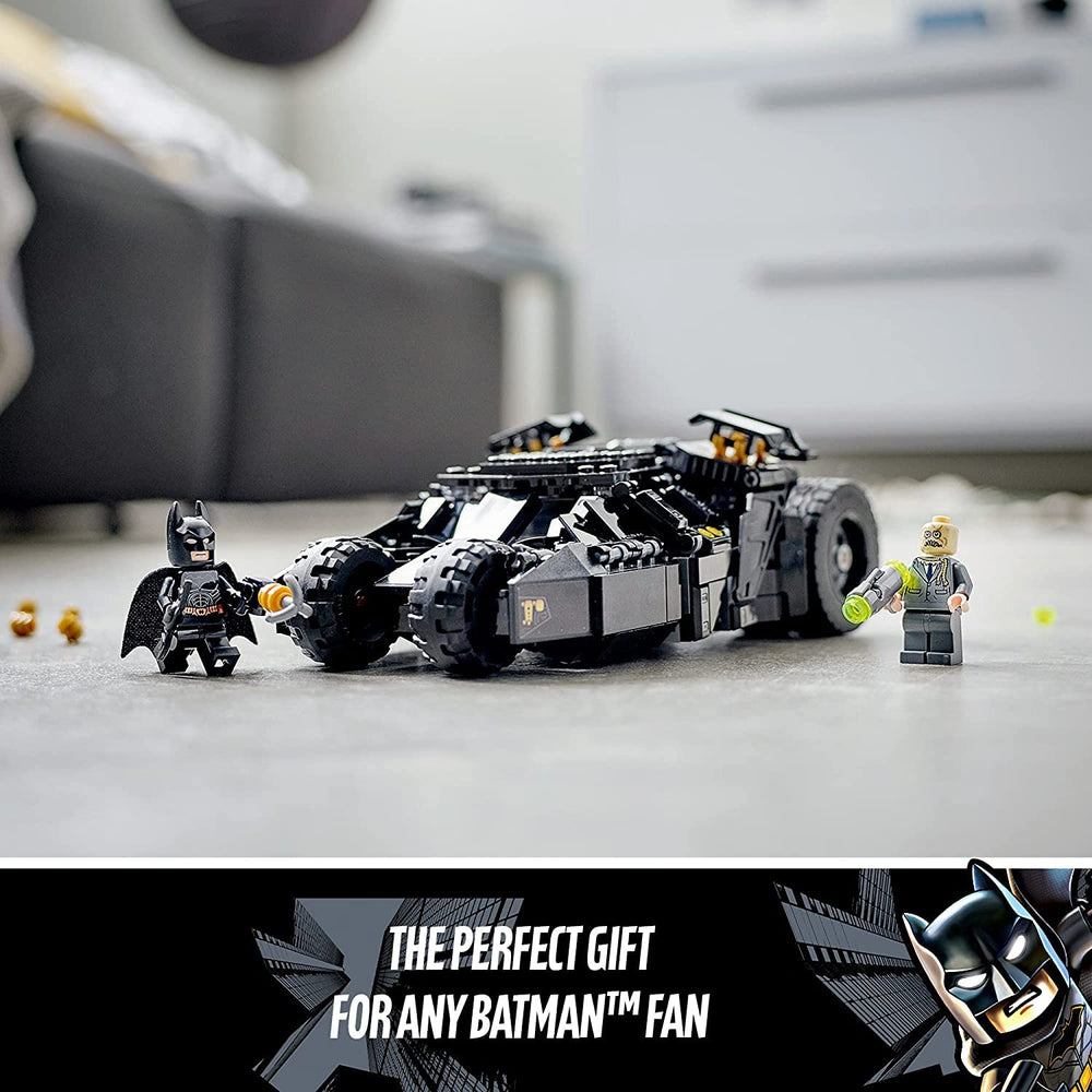 LEGO DC Batman Batmobile Tumbler roof open cockpit for easy minifigure access