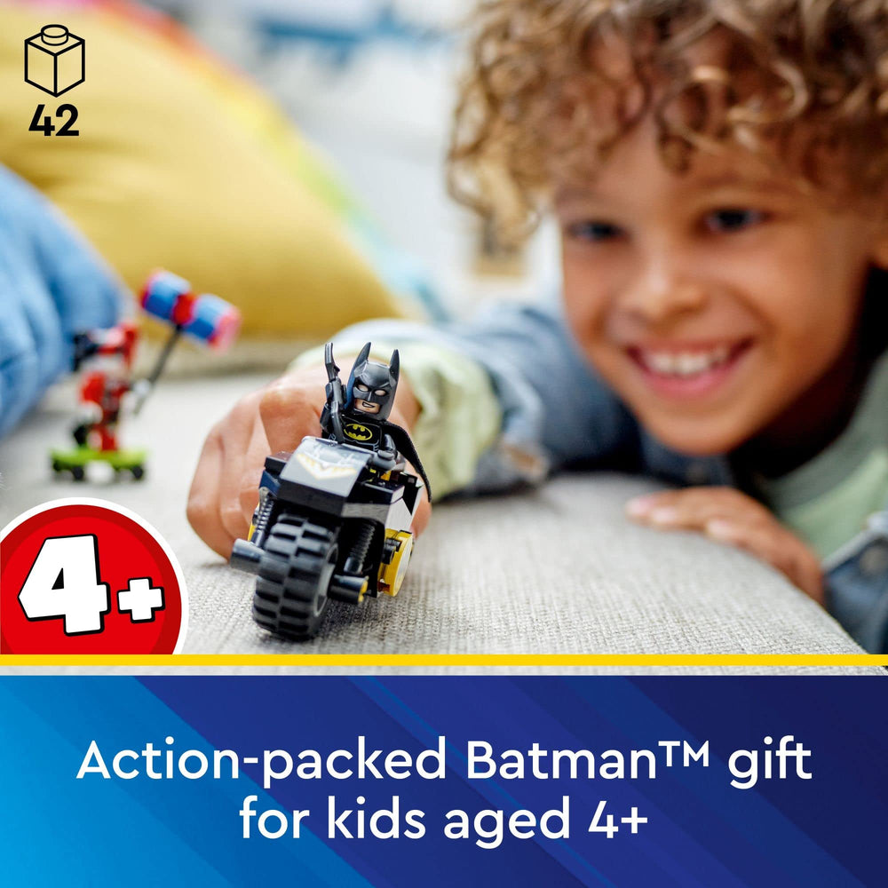 LEGO DC Batman vs Harley Quinn Starter Brick image: helps kids start building quickly and confidently.