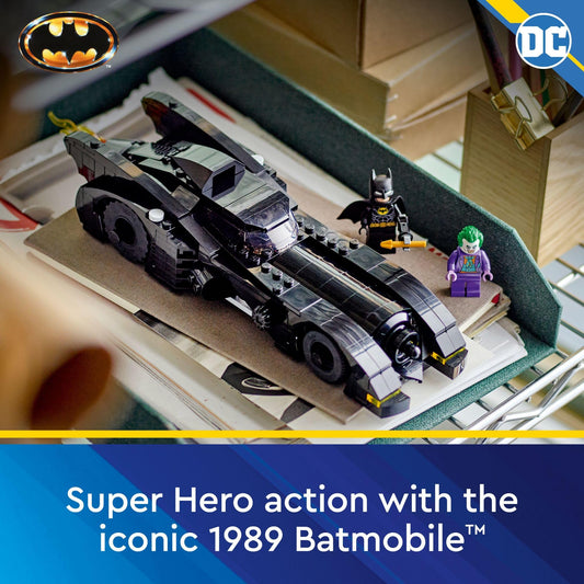 LEGO DC Batmobile cockpit access invites action packed role play