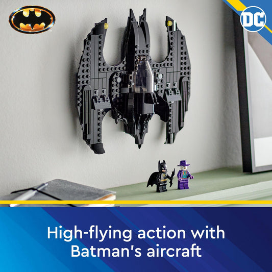 Batman minifigure and Joker included for authentic DC battles