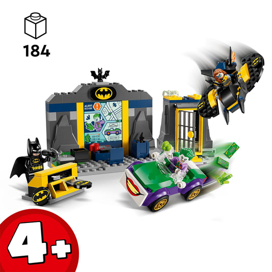 LEGO DC Super Heroes Batcave Batwing detail supports action-packed flying play.