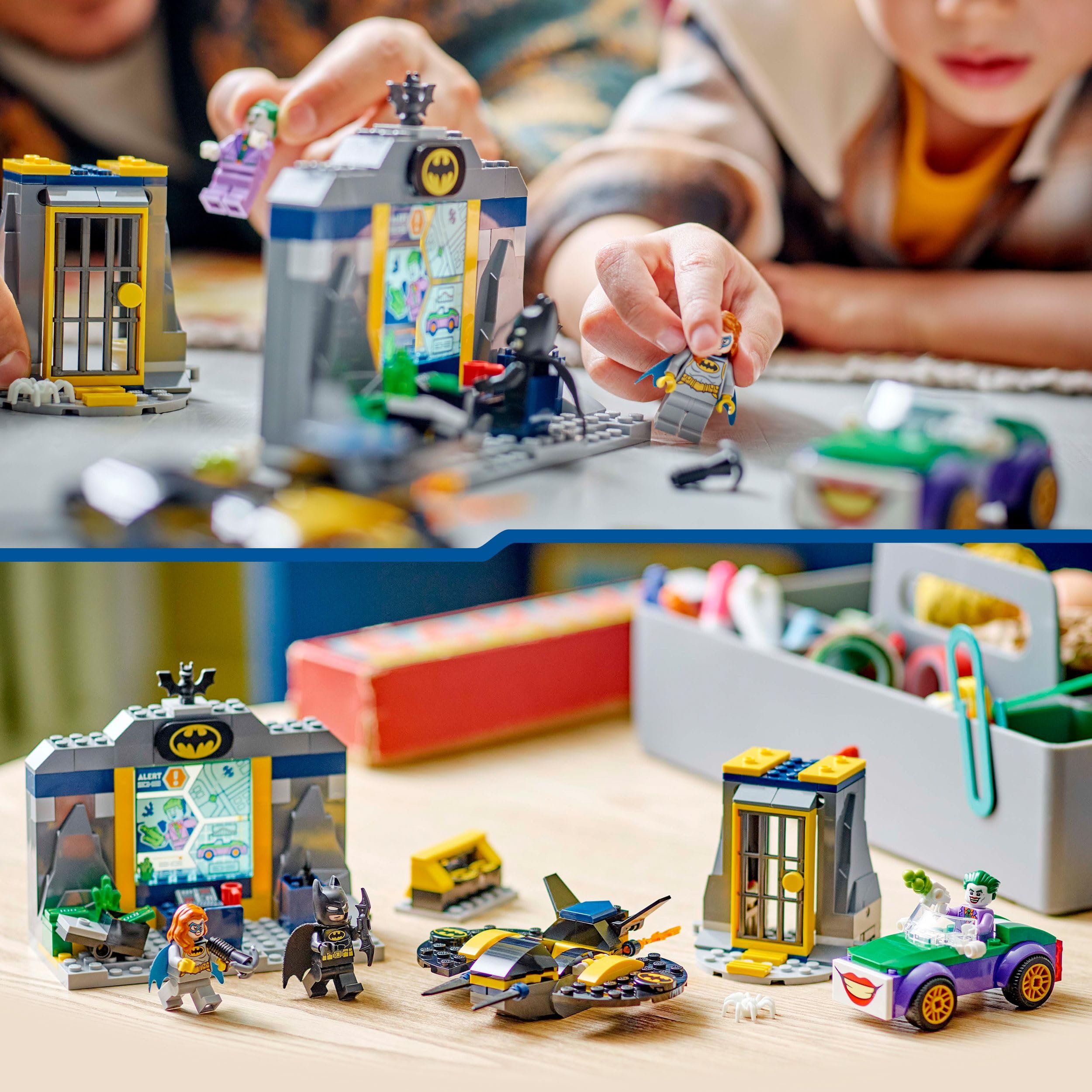 LEGO DC Super Heroes Batcave catapult fuels creative problem solving.