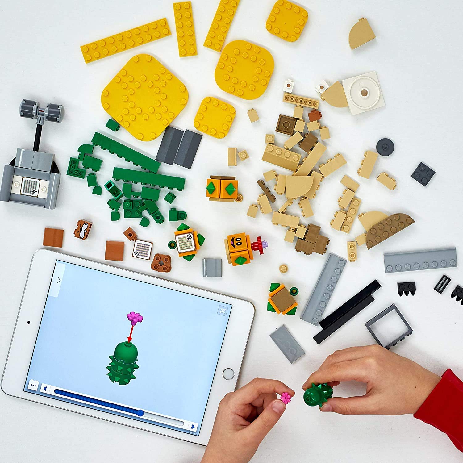 LEGO Desert Pokey expansion app feature supports building ideas