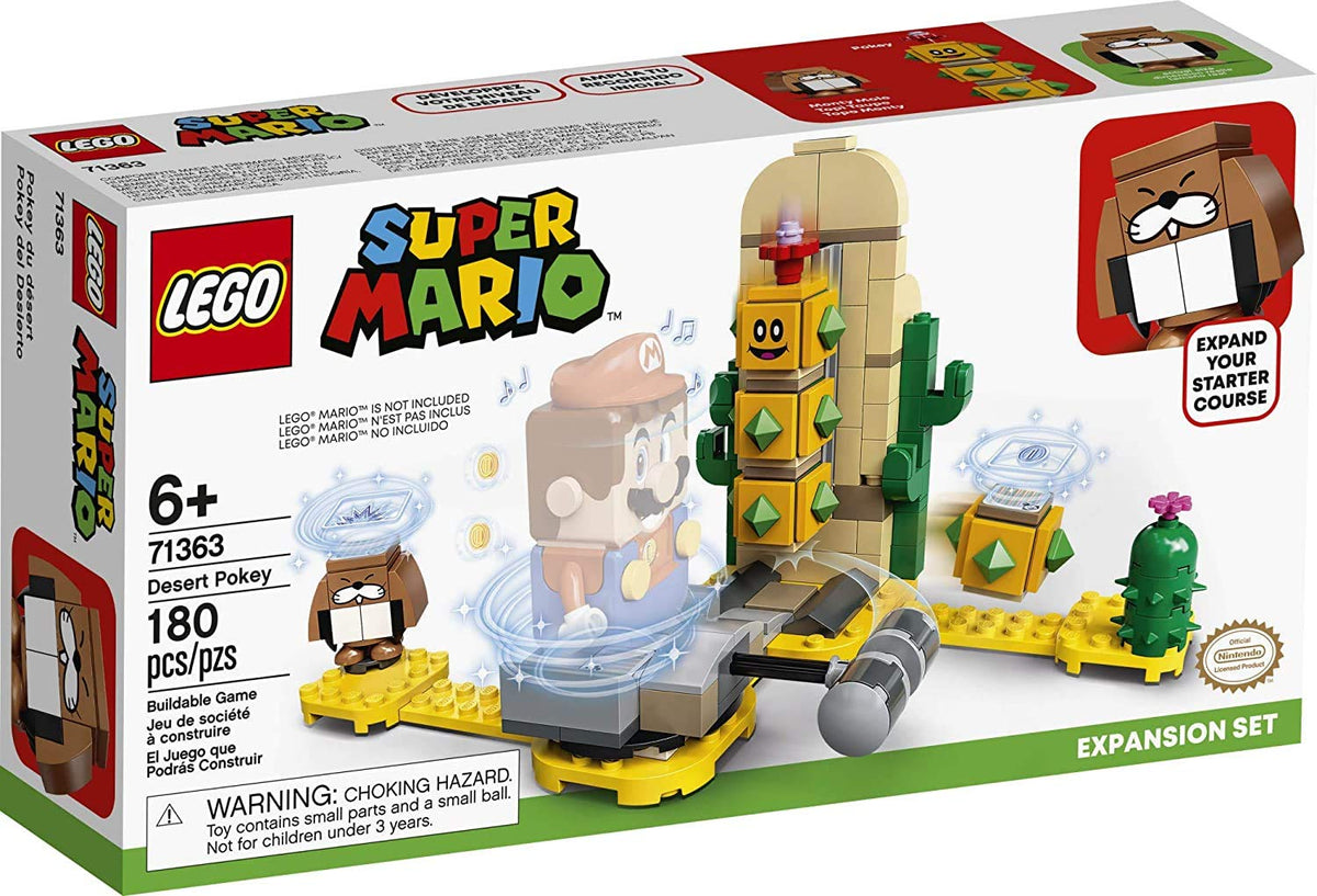 LEGO Desert Pokey expansion desert scene setup for imaginative play