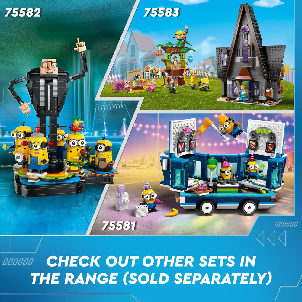 LEGO Despicable Me 4 Minions banana car size fits small hands.