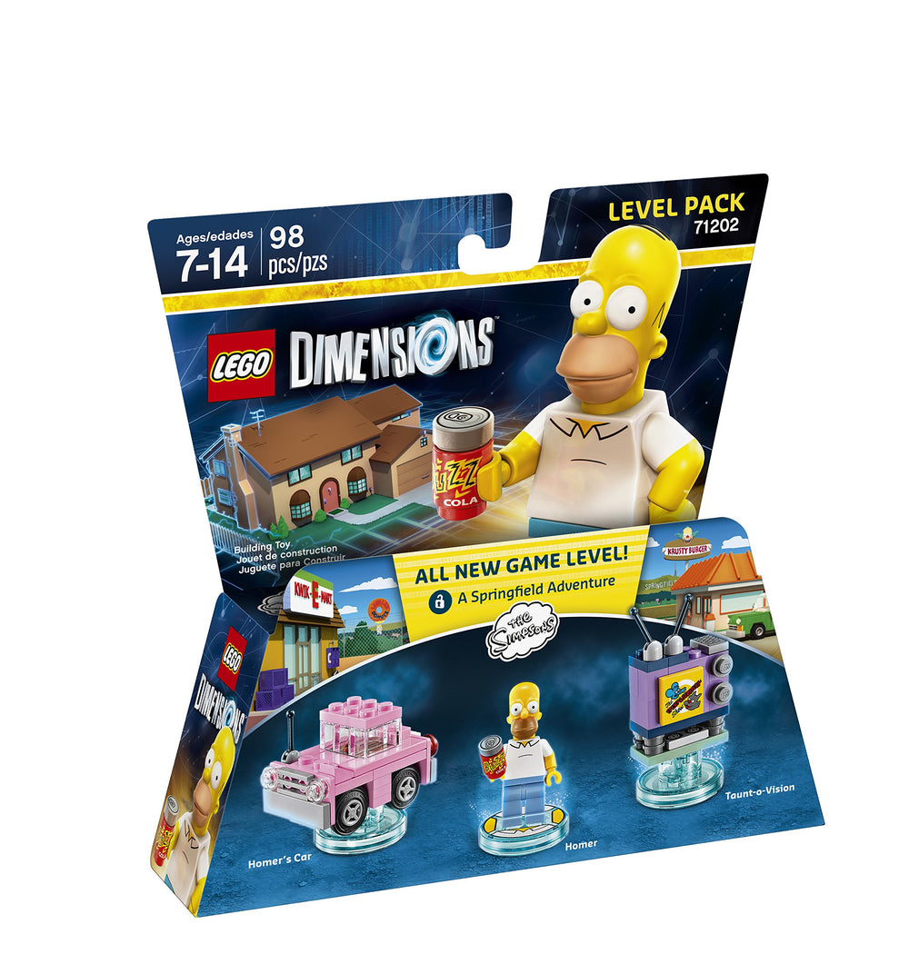 Homer’s car from the Simpsons Level Pack enables fast in-game travel and fun