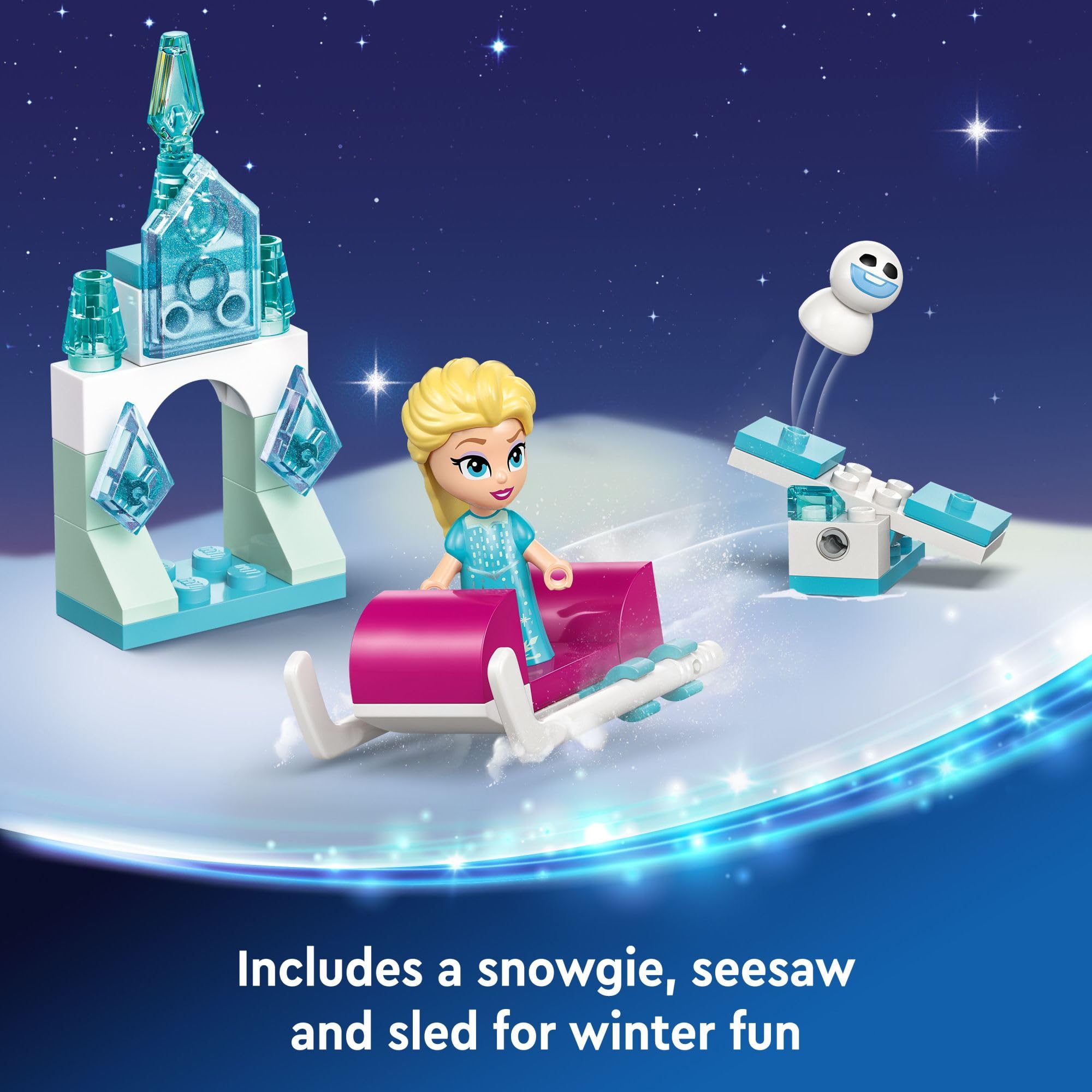 Ariel micro doll from LEGO Disney Advent Calendar 2024 inspires underwater adventure.