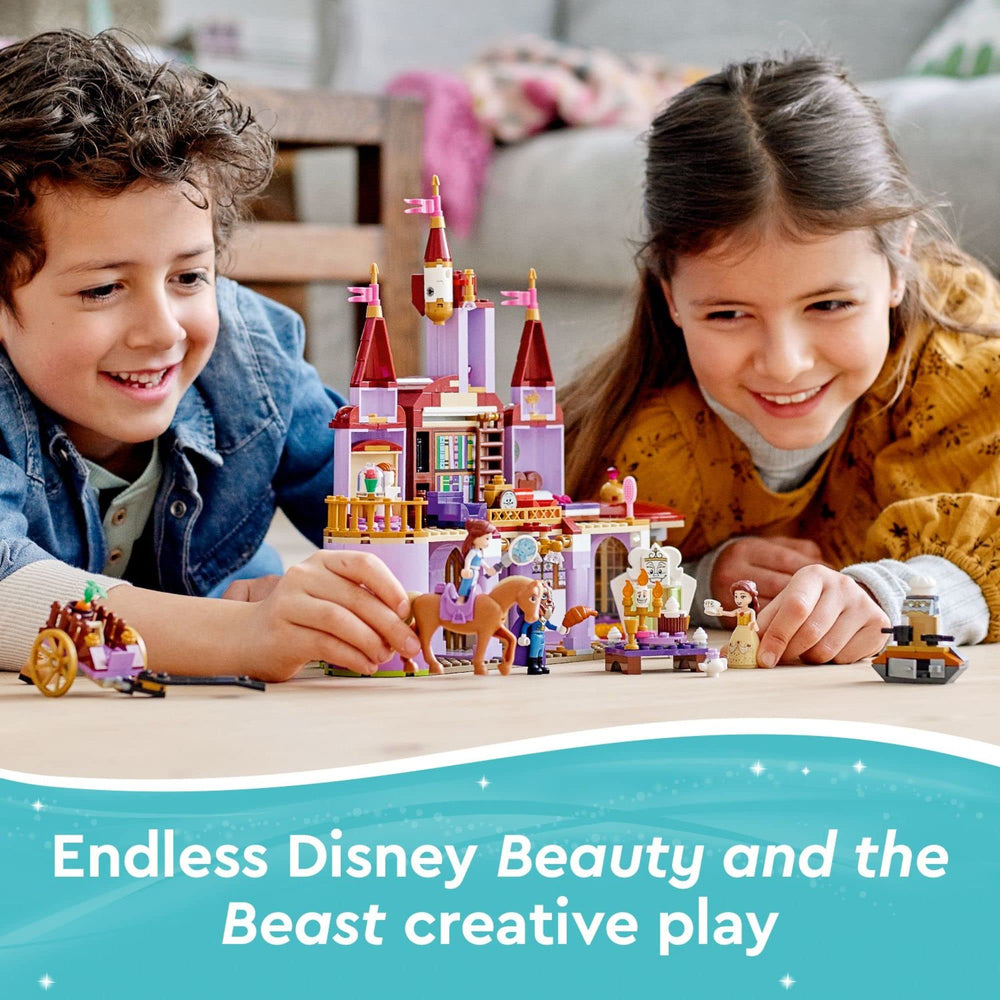 LEGO Disney Belle and the Beast’s Castle library sparks imaginative adventures