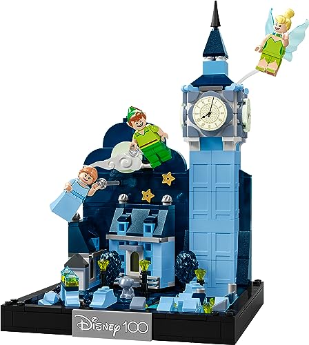 LEGO Disney Big Ben clock-face detail enhances realism and collector display