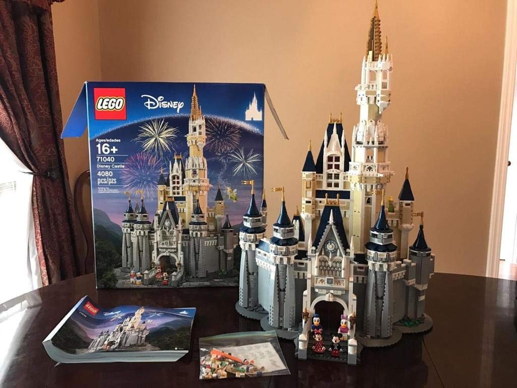 LEGO Disney Castle towers and arches highlight iconic architectural details for imaginative play