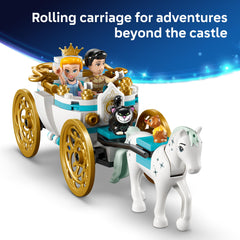 LEGO Disney Cinderella gown and crown details for dress-up scenes