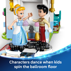 LEGO Disney Cinderella stable with hay and saddle for added props