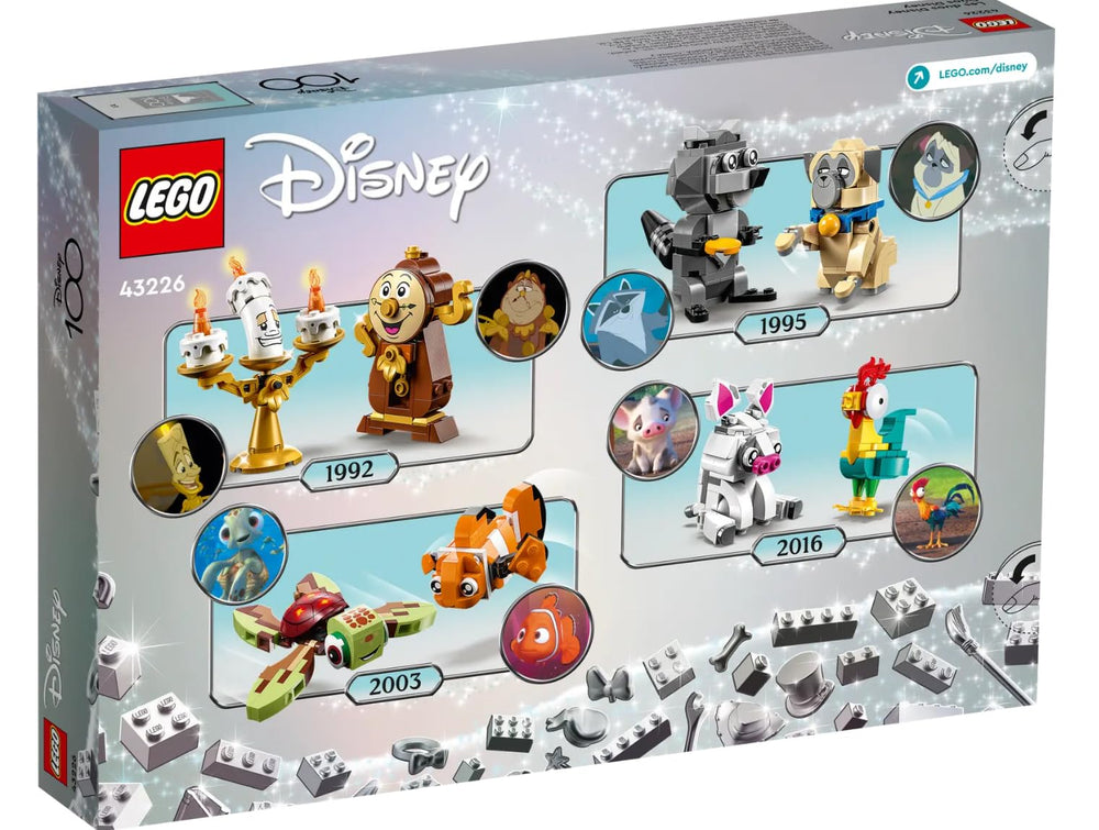 LEGO Disney Duos 43226 Pua and Hei Hei figures for storytelling adventures