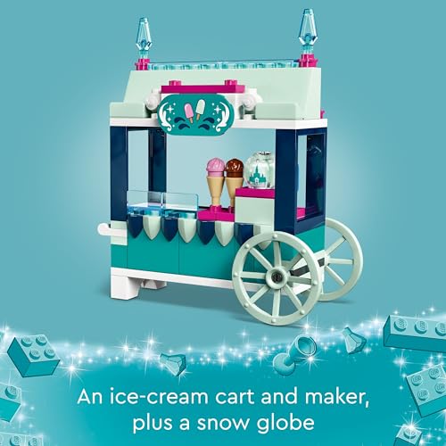 LEGO Disney ice cream cones ready for pretend treats with Elsa