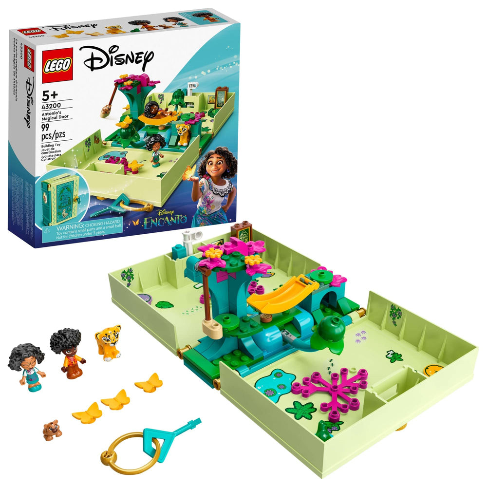 LEGO Disney Encanto Antonio's Magical Door 43200 front view opening for imaginative play