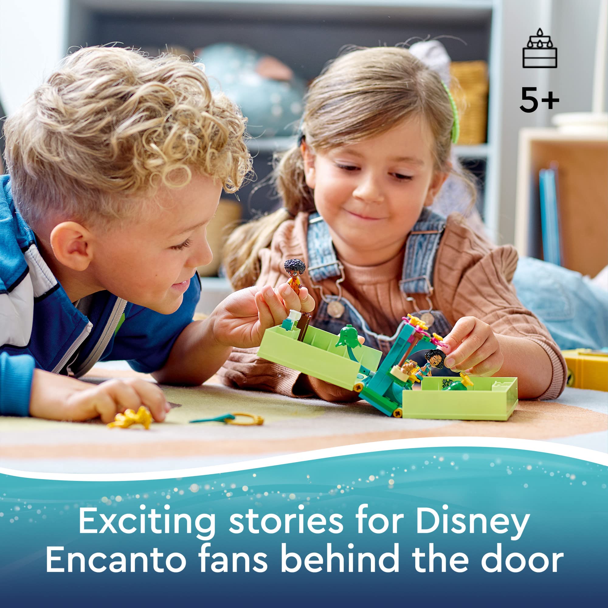 LEGO Disney Encanto Antonio's Magical Door 43200 lock and key for interactive storytelling