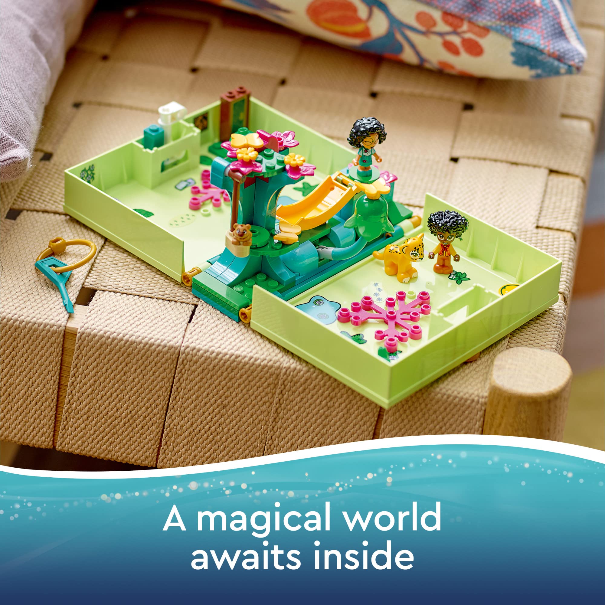 LEGO Disney Encanto Antonio's Magical Door 43200 Mirabel figure ready for adventures
