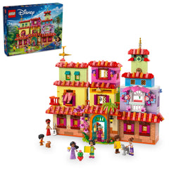LEGO Disney Encanto Madrigal House exterior front view for immersive storytelling.