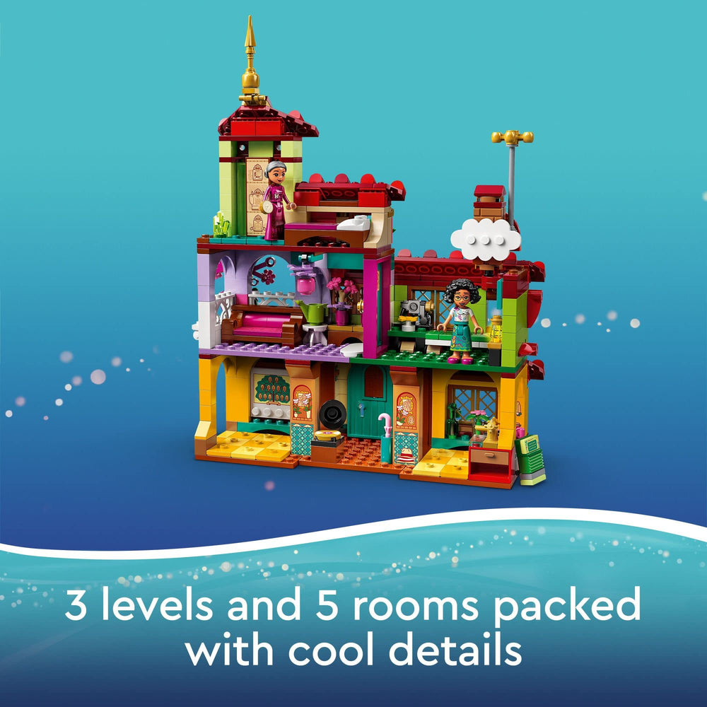 LEGO Disney Encanto Madrigal House mini dolls figures for character-led play.
