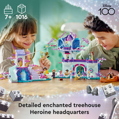 LEGO Disney Enchanted Treehouse 13 princess mini-dolls for varied role-play.
