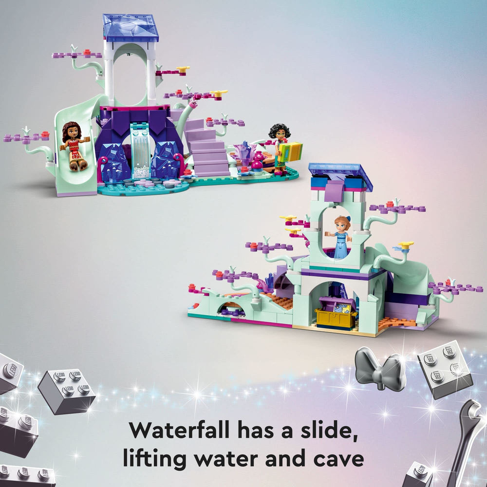 LEGO Disney Enchanted Treehouse secret staircase enhances exploration and surprise.