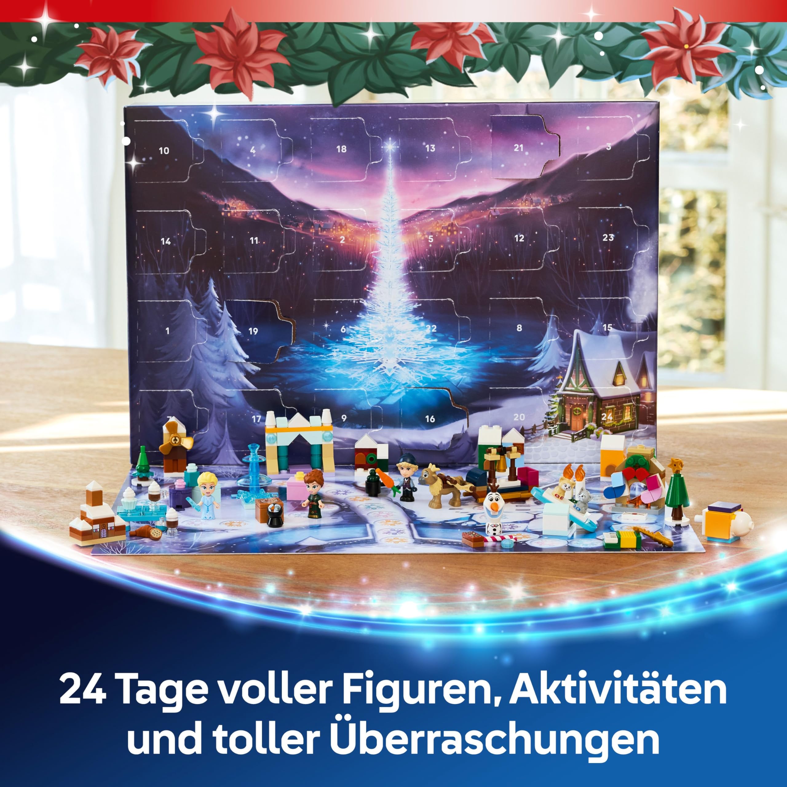 LEGO Disney Frozen Advent Calendar 2025 Kristoff mini-doll for chilly adventures.