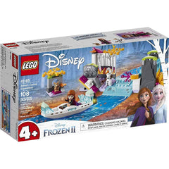LEGO Disney Frozen II Anna canoe scene inspires imaginative play and storytelling.