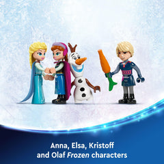 LEGO Disney Frozen buildable sled enables snowy rescue and travel scenes.