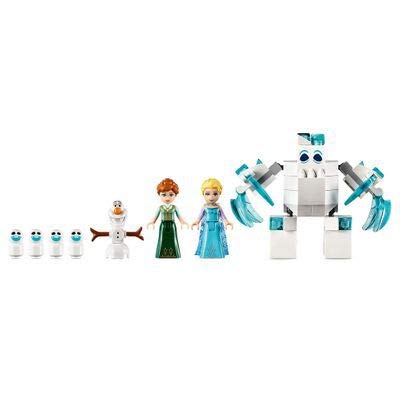 LEGO Disney Frozen Elsa Anna minifigures invite duo adventures.