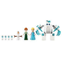 LEGO Disney Frozen Elsa Anna minifigures invite duo adventures.