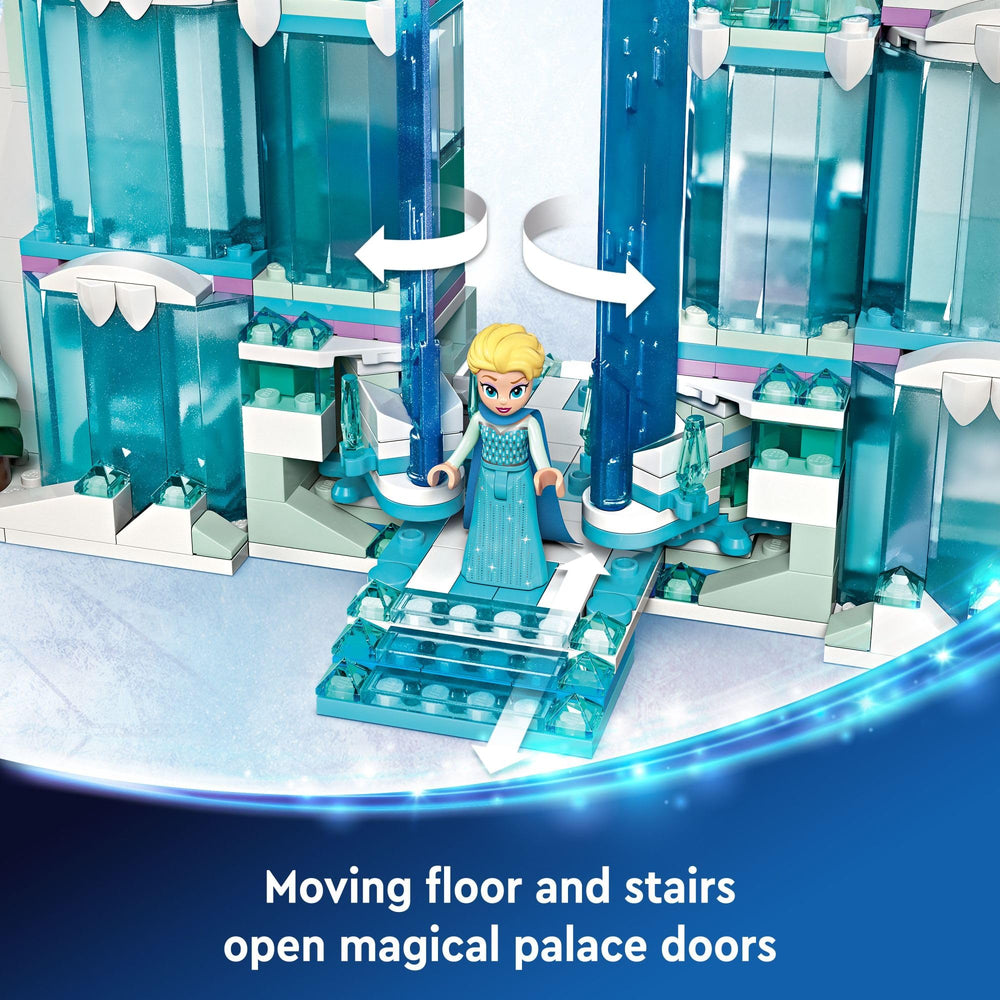 LEGO Disney Frozen interior with bedrooms invites creative storytelling sessions.