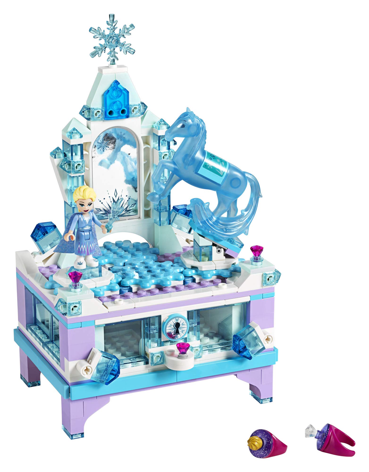 LEGO Disney Frozen 2 Elsa's Jewelry Box Creation mirror for styling checks