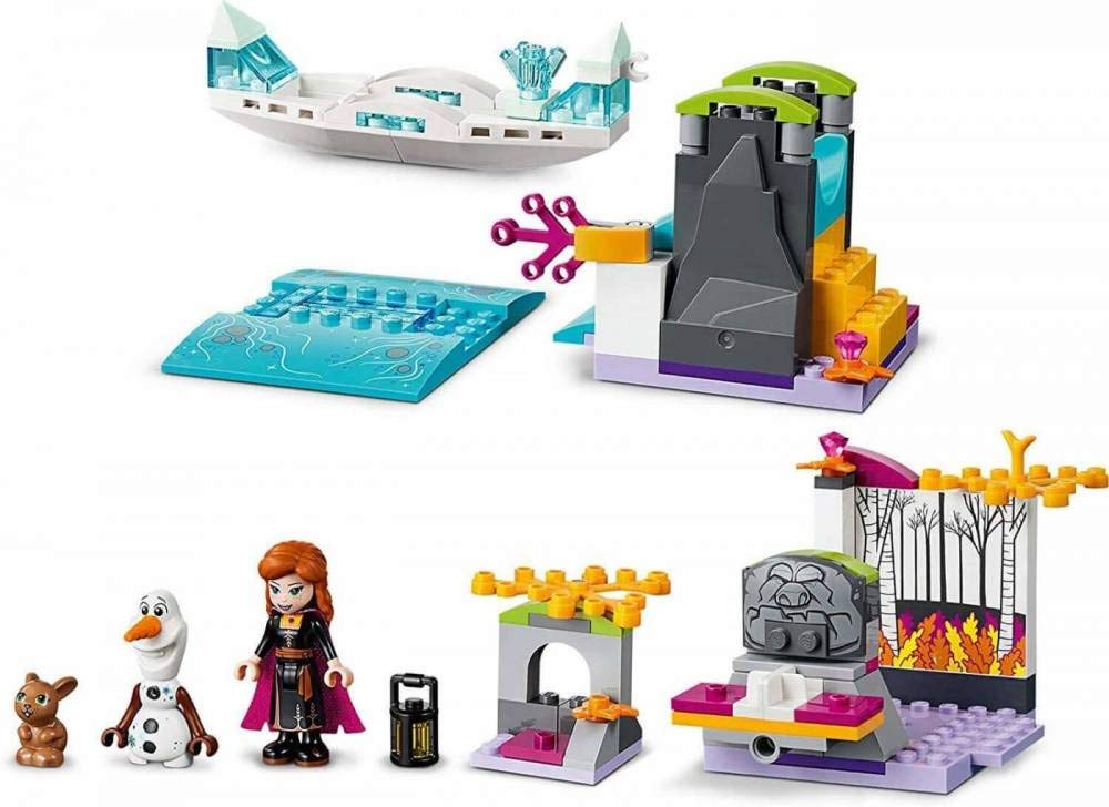 LEGO Disney Frozen Olaf figure enhances playful scenes and character interaction.