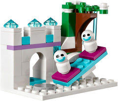 LEGO Disney Frozen playground snow fort adds outdoor-like action.