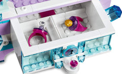 LEGO Disney Frozen 2 Elsa's Jewelry Box Creation includes two rings for inside the box
