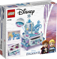 LEGO Disney Frozen 2 Elsa's Jewelry Box Creation spinning turntable for motion