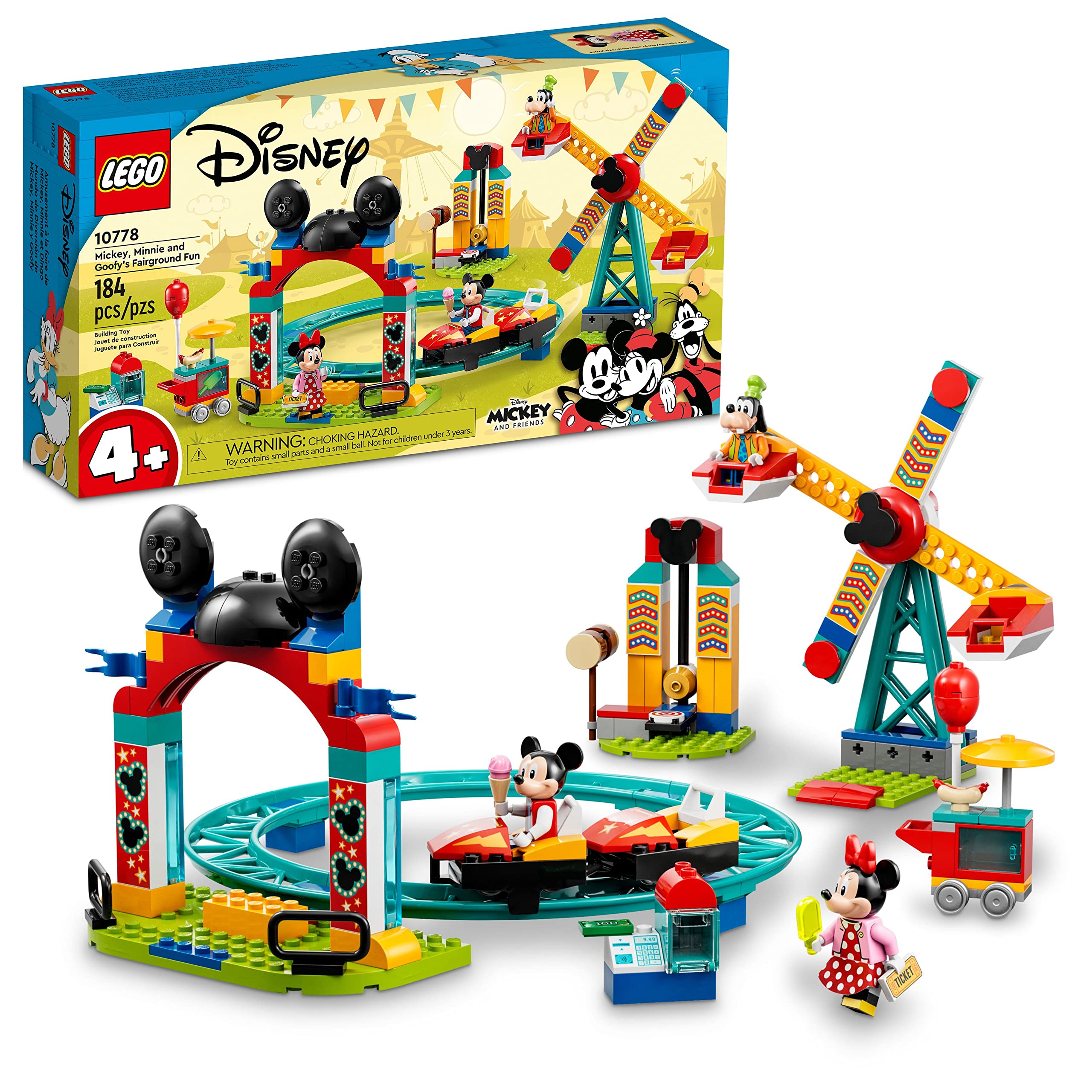 LEGO Disney Mickey fairground Ferris wheel inspires imaginative play and storytelling