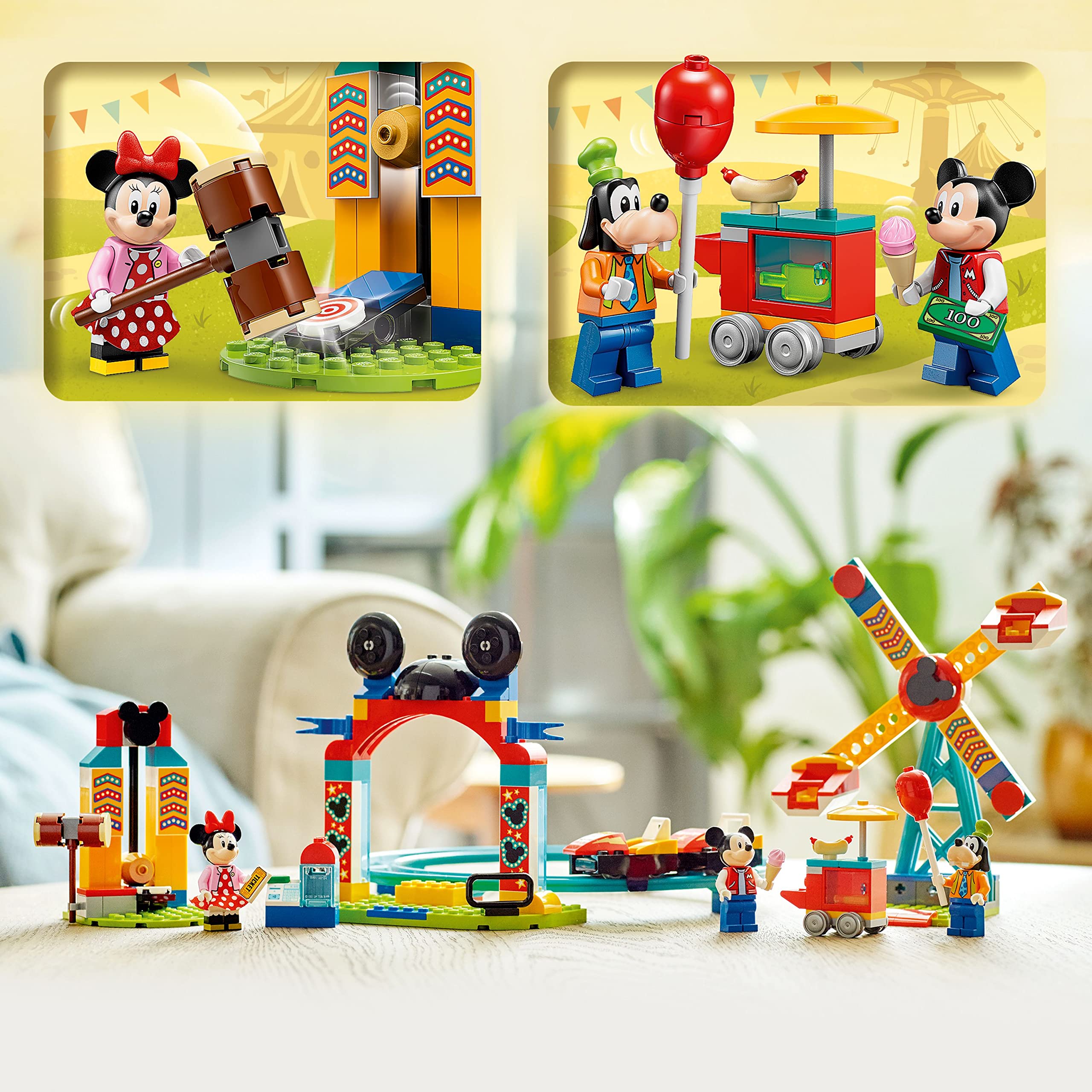 LEGO Disney Mickey fairground mini builds add extra play moments