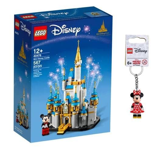 LEGO Minnie Mouse keychain adds a charming Disney touch