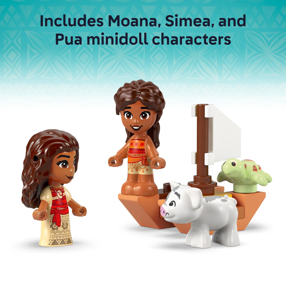 LEGO Disney Moana Island Fun portable-buildable-model ideal for on-the-go play with friends