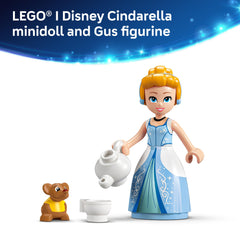 LEGO Disney Princess Cinderella dress model for creative building.
