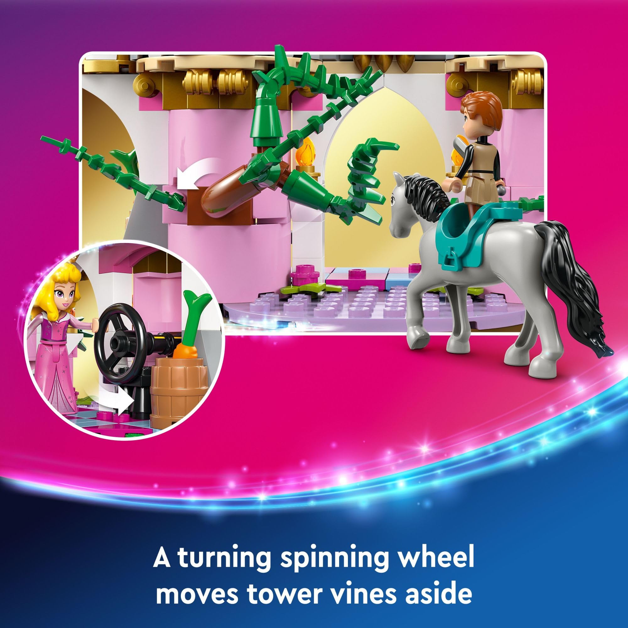 LEGO posable dragon with folding wings for action-packed play