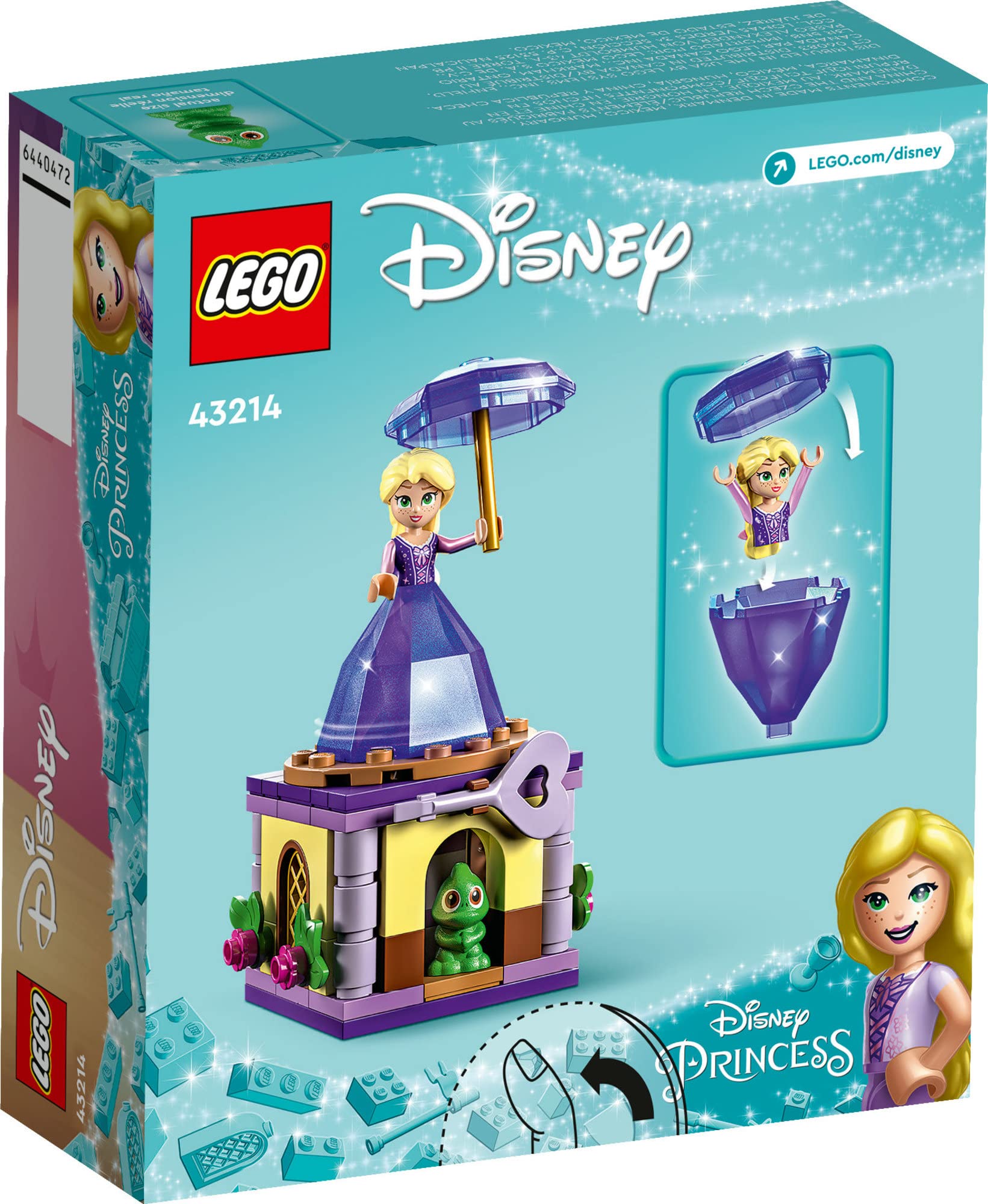 LEGO Disney Princess Twirling Rapunzel 43214 Rapunzel mini-doll for storytelling