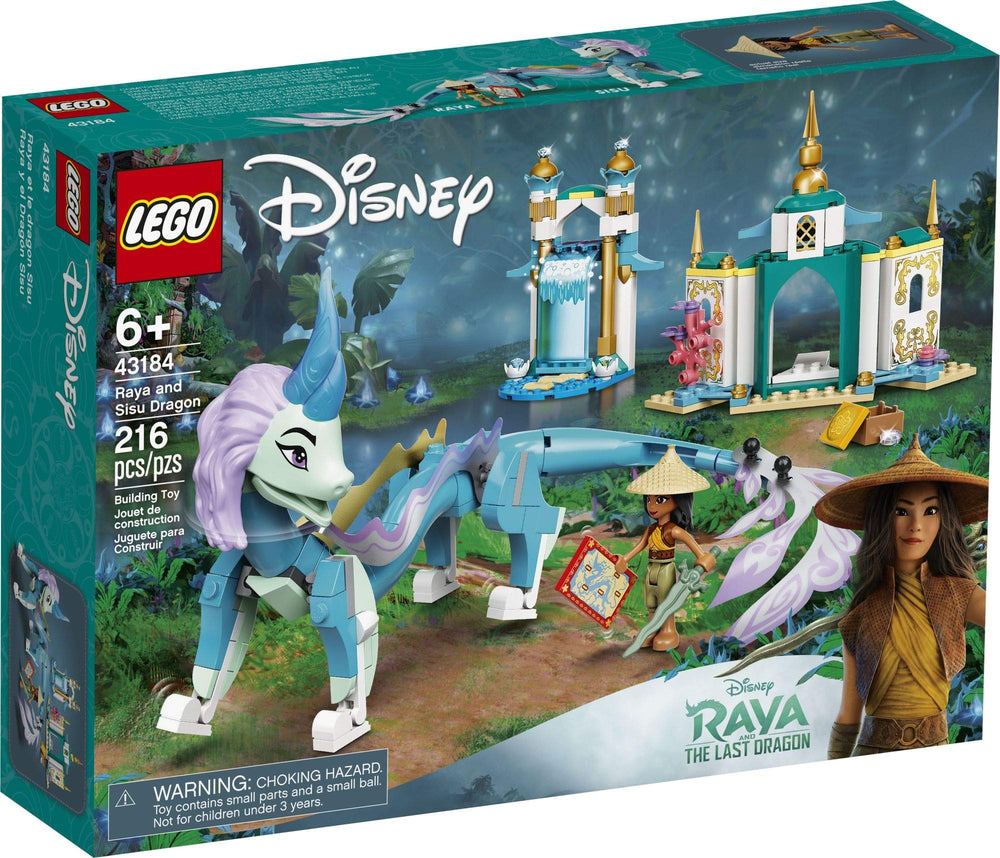 LEGO Disney Raya and Sisu Dragon 43184 Sisu dragon figure is large and posable for action scenes