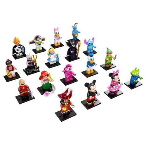 LEGO 71012 mystery bag artwork conveys the thrill of surprise
